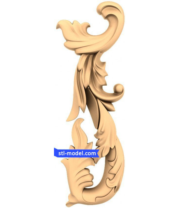 Decor "decor #502" | STL - 3D model for CNC