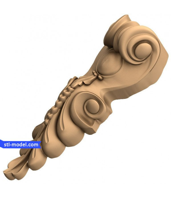 Corbel "Corbel #42" | STL - 3D model for CNC