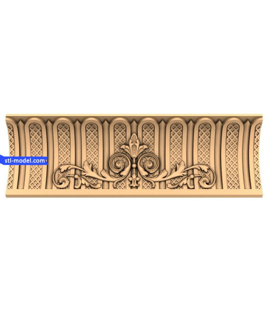 Ornate Floral Frieze