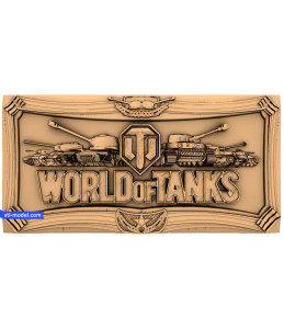Bas-relief "World Of Tanks #2"...