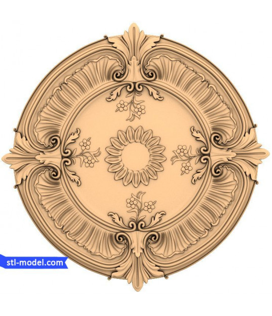 Floral Harmony Medallion