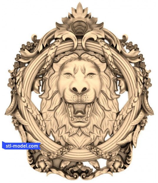 Majestic Lion Crest