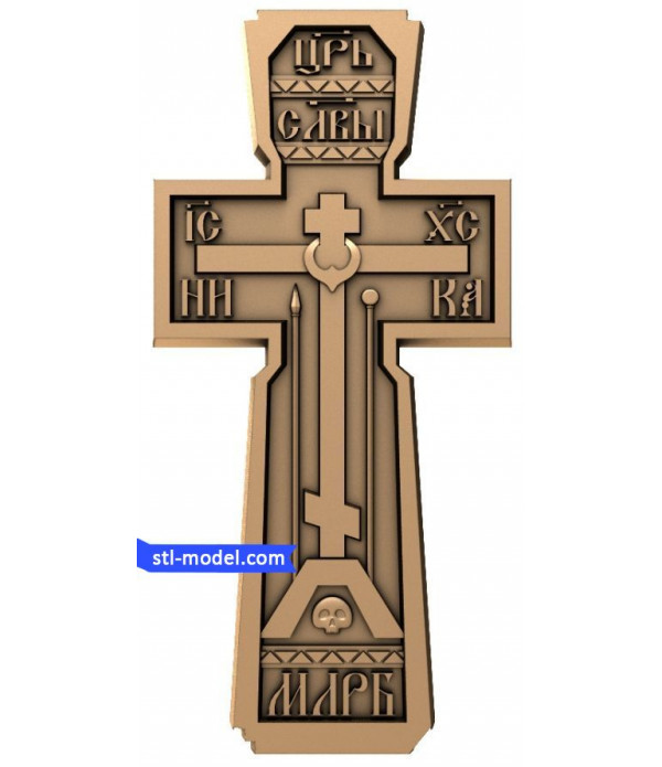 Cross "Cross #11" | STL - 3D model for CNC