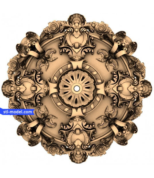 Baroque Elegance Medallion