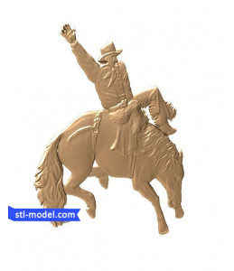 Bas-relief "Rodeo" | STL - 3D ...