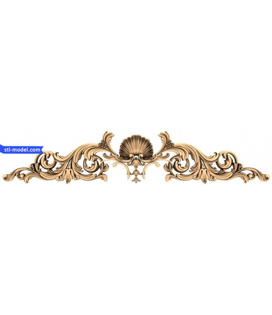 Ornate Shell Baroque Panel