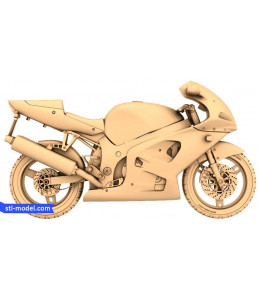 Bas-relief "Suzuki Motorcycle"...