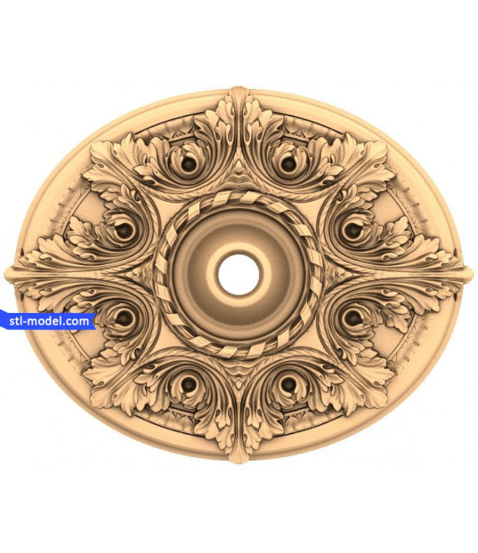 Regal Acanthus Rosette