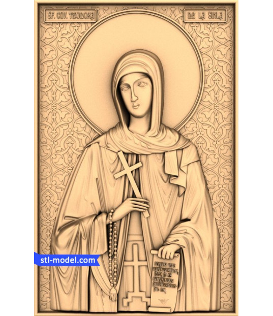 Saint Theodora of Sihla Icon