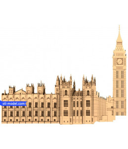 Bas-relief "The Big Ben. London&quo...