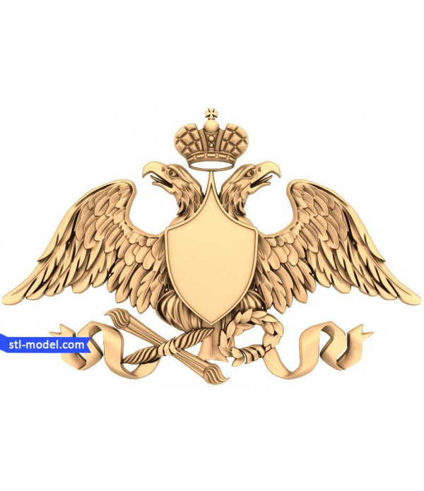 Coat of arms "coat of Arms eagle" | STL - 3D model for CNC