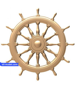 Bas-relief "Wheel #2" | STL - ...