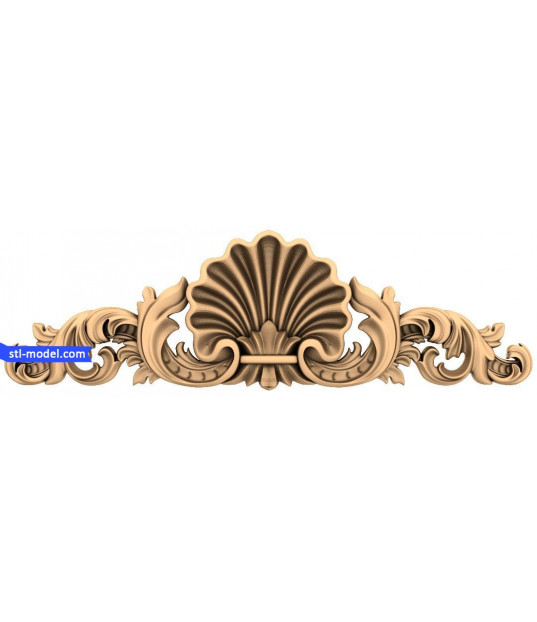 Ornate Shell Applique