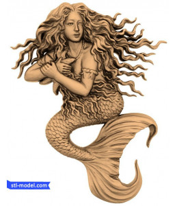 Character "mermaid #2" | STL -...