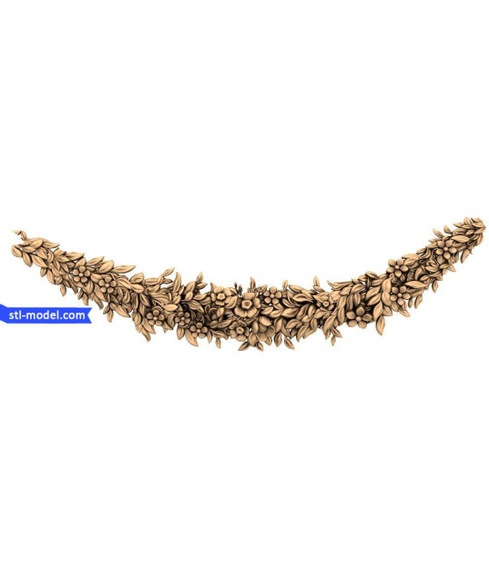 Floral Garland Relief