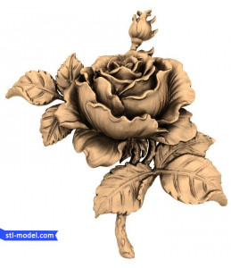 Flowers "rose" | STL - 3D mode...