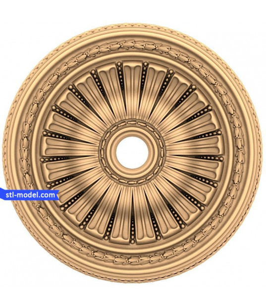 Radiant Medallion Ceiling Rosette