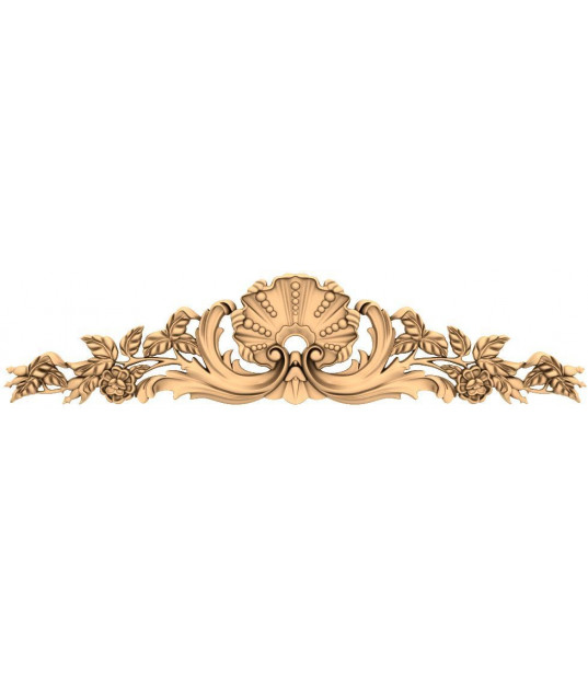 Ornamental Floral Applique