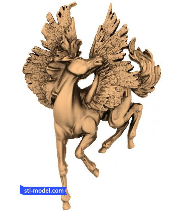Character "Fairy horse #2" | STL - 3D model for CNC
