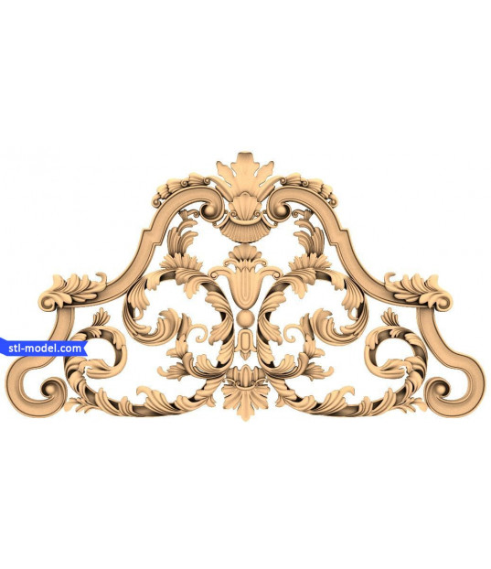 Ornate Baroque Crest