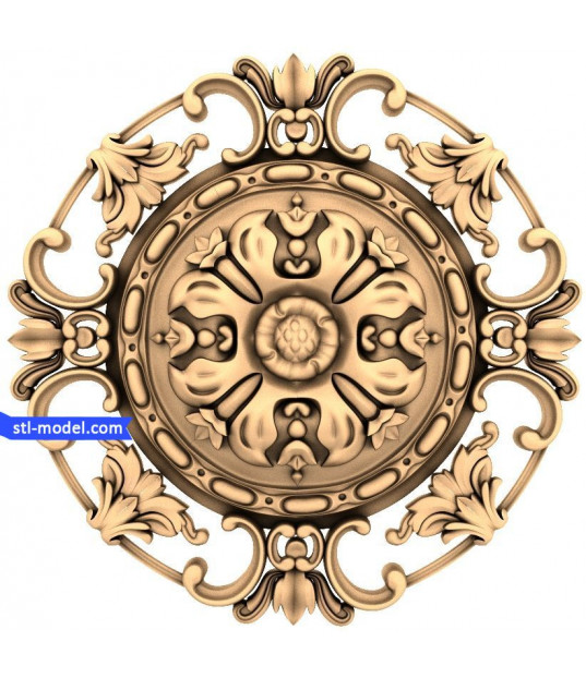 Floral Harmony Medallion