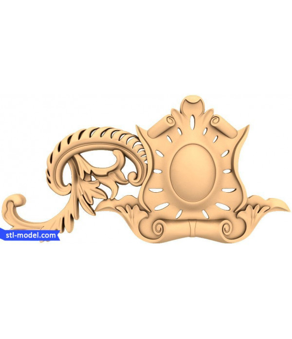 Decor "decor #503" | STL - 3D model for CNC