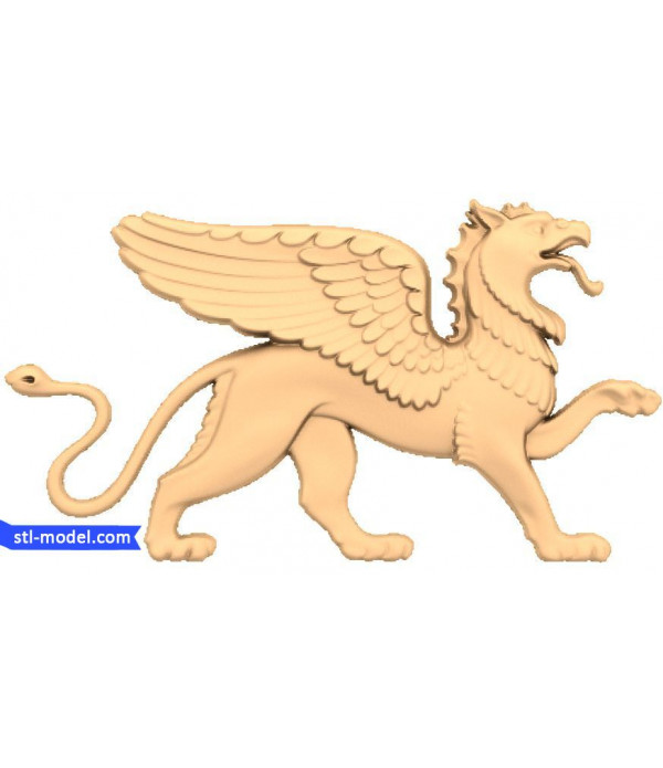 Character "Griffin" | STL - 3D model for CNC