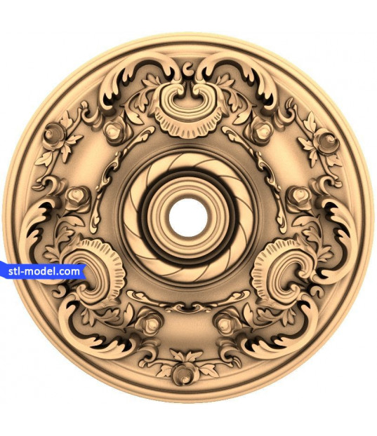 Floral Medallion Rosette