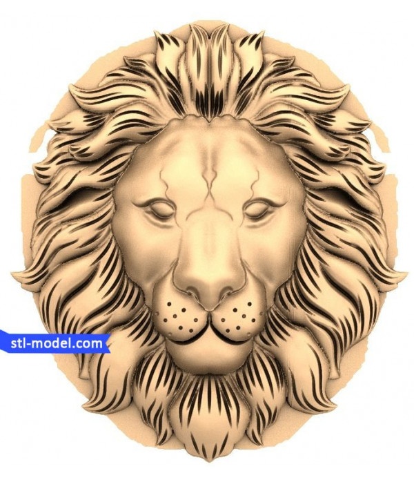 Lion head №15