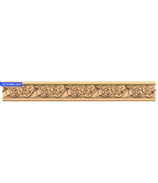 Floral Elegance Frieze