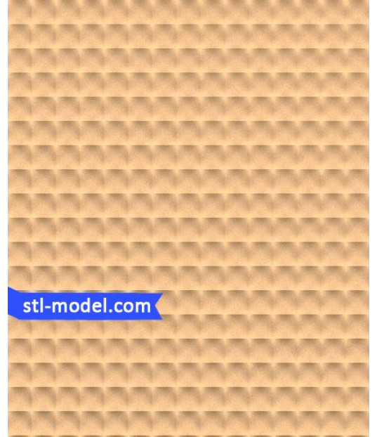 Dimensional Pyramid Wall Panel