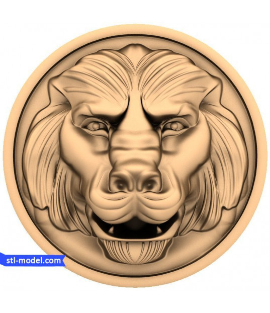 Majestic Lion Medallion
