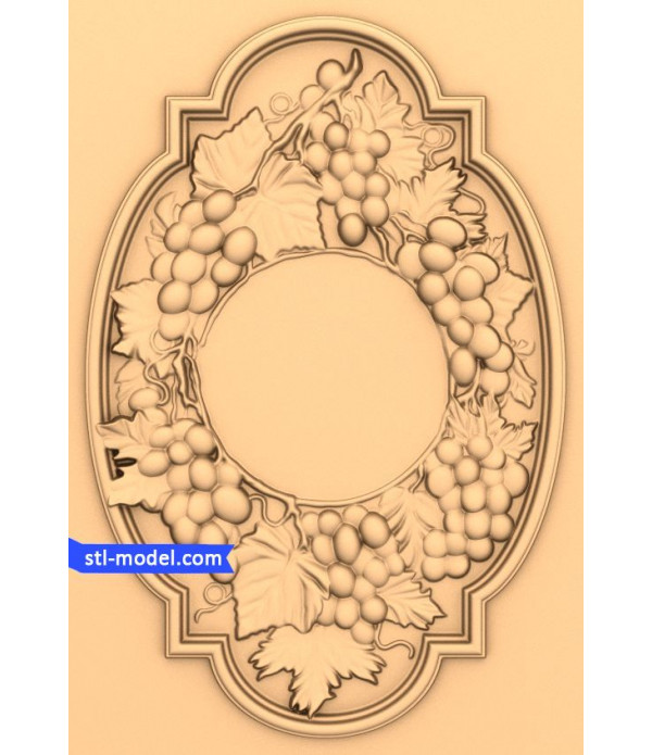 Frame "Frame #214" | STL - 3D model for CNC