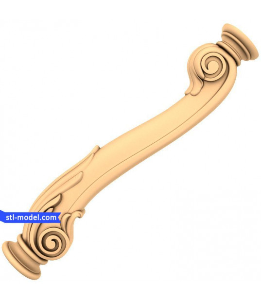 Elegant Scroll Handle