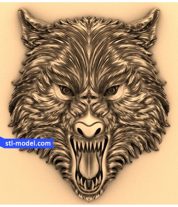 Wolf head (1)