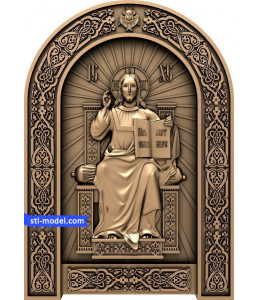 Icon "Saviour on the throne" |...