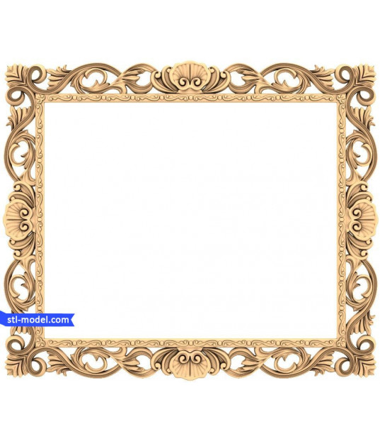 Baroque Flourish Frame