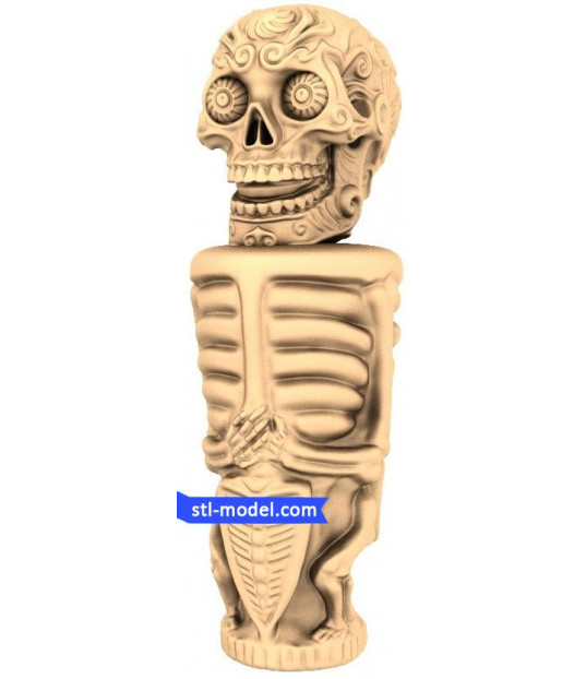 Mystical Skull Totem