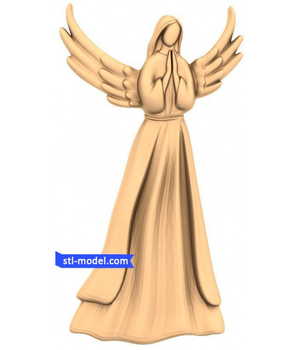 Angel "Angel #25" | STL - 3D model for CNC