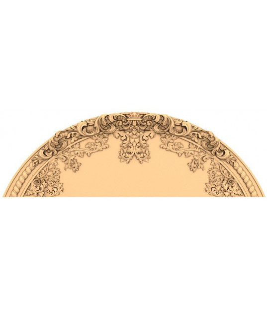 Royal Flourish Decorative Panel