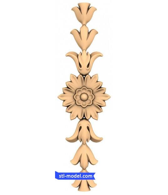 Floral Elegance Relief