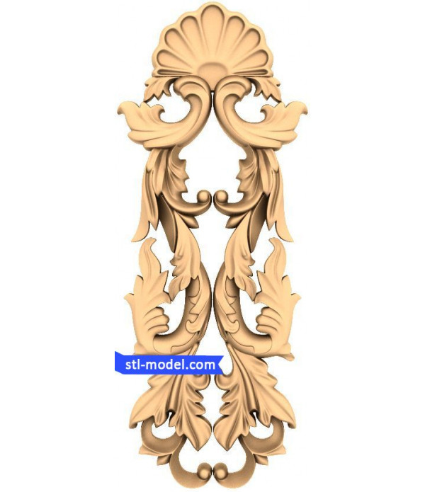 Decor "decor #476" | STL - 3D model for CNC