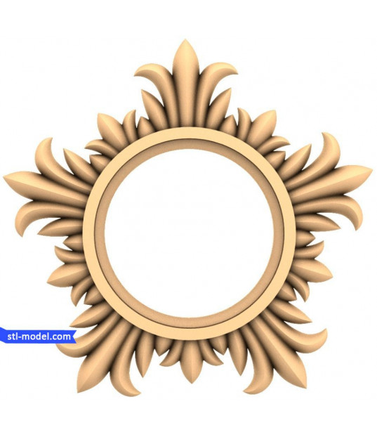 Radiant Sunburst Frame