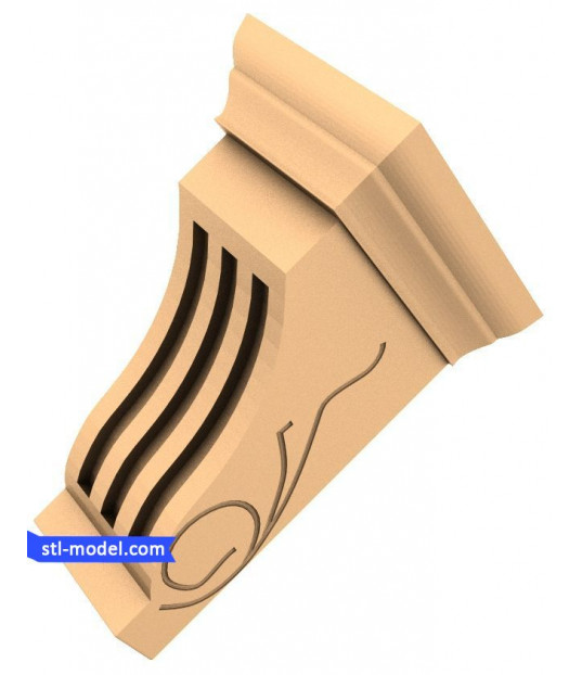 Elegant Curves Corbel