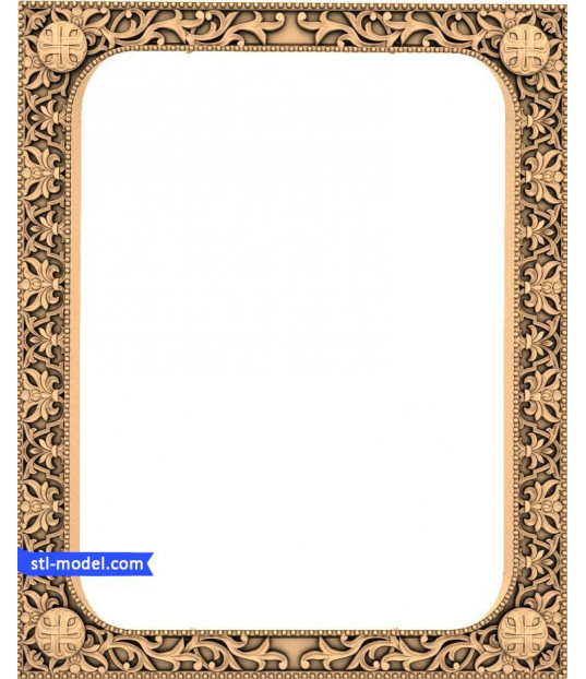 Floral Baroque Picture Frame