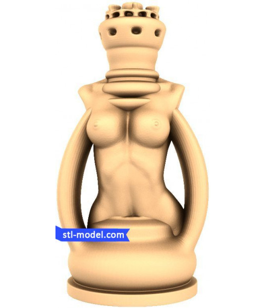Regal Empress Chess Piece