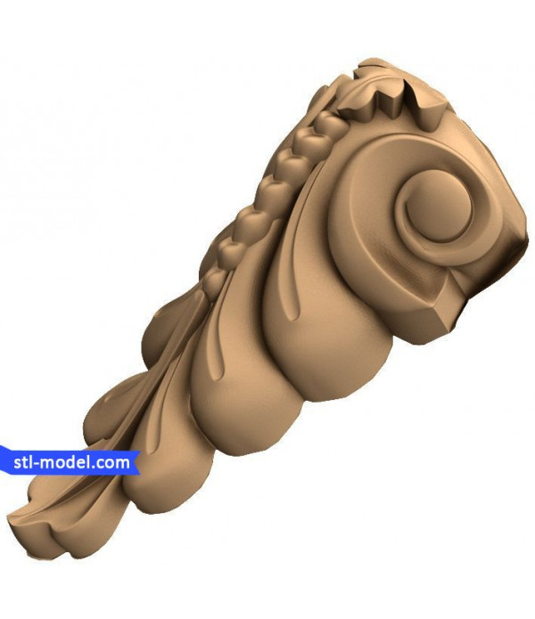 Corbel "Corbel #43" | STL - 3D model for CNC