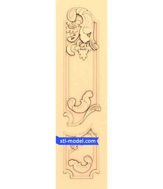 Ornate Baroque Panel