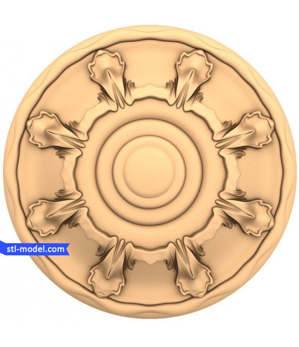 Rosette "Rosette #106" | STL - 3D model for CNC