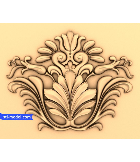Floral Elegance Relief